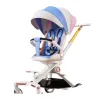 Baby strollers, high-view shock-absorbing strollers that can be used for sitting or lying down and can be pushed in both directions Specification image